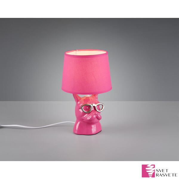 TRIO-Rasveta-50231093-Stone-lampe-pink-Keramika-1