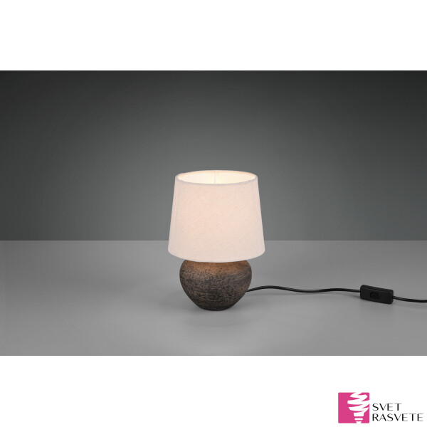 TRIO-Rasveta-50961844-Stone-lampe-Brown-Keramika-1