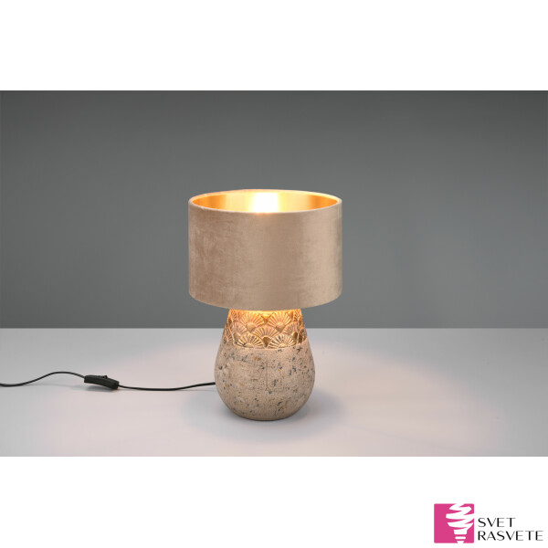 TRIO-Rasveta-R51231061-Table-lamp-Siva-Keramika-1