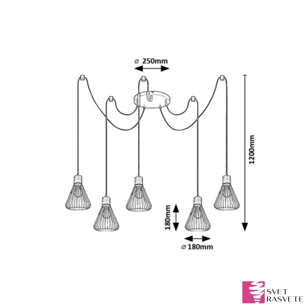 Rabalux-Farfalle-2